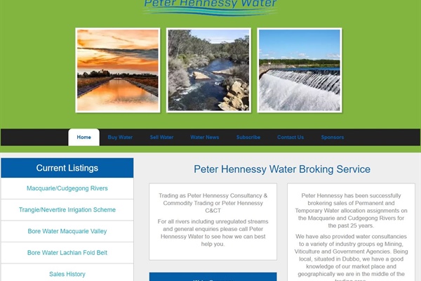 Peter Hennessy Water