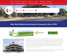 Wee Waa Website